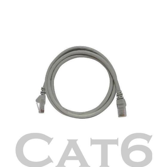 Imagem de Cabo Hi-Top Patch Cord Flex C/Boot 4P Rj45/Rj45 Cat6 1.5 M Cinza Hi-Top