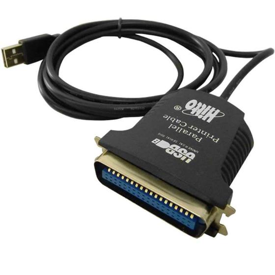 Imagem de Cabo Hitto Adaptador USB para Impressora Paralela