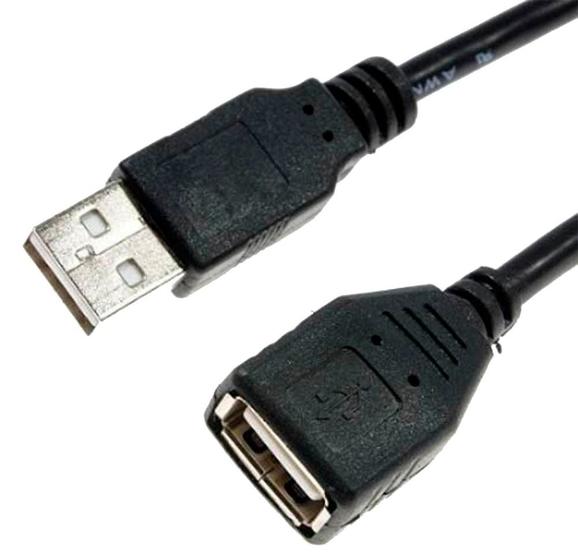 Imagem de Cabo HLD USB 2.0 Macho/ Femea 10 Metros Preto