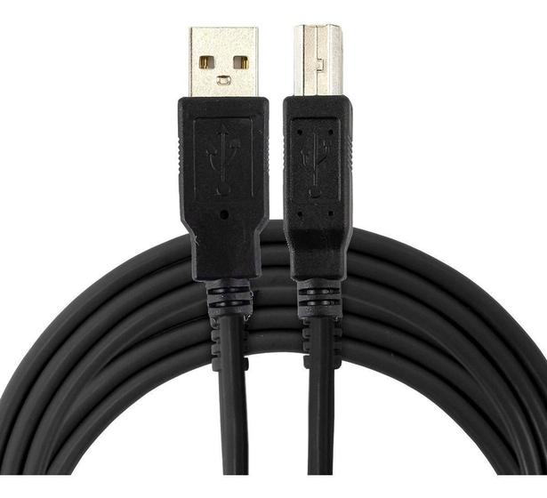 Imagem de Cabo Impressora 3M 3 Metros Usb Compatível Com Canon