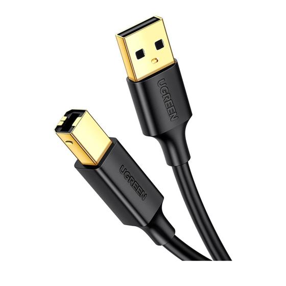 Imagem de Cabo Impressora Usb 2.0 Ugreen Tipo A Para Tipo B 1.5 metro