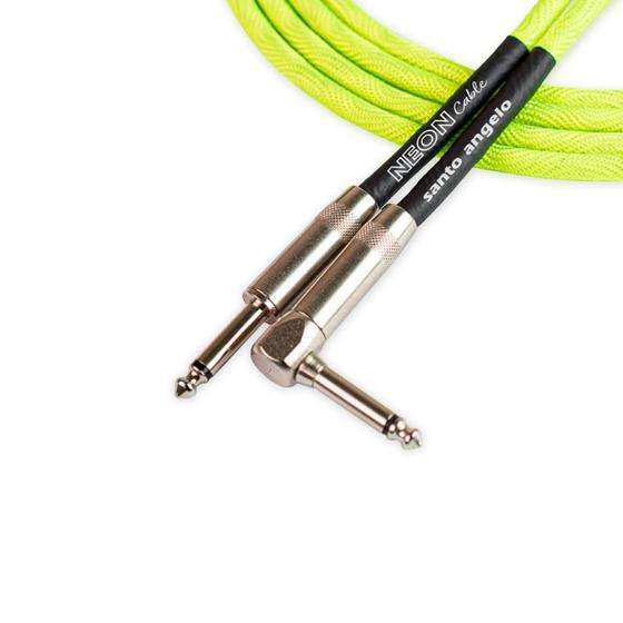 Imagem de Cabo Instrumento P10/P10L 3,05m Santo Angelo Neon Green