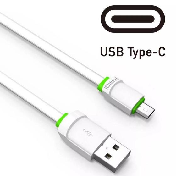 Imagem de Cabo Kaidi Dados Type C Carrega Rápido Fast Kd Tc30 kabu