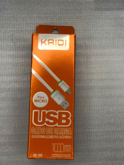 Imagem de Cabo kaidi V8 USB Cabo Rápido