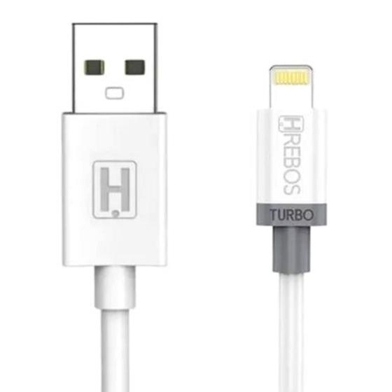 Imagem de Cabo Lightning Para iPhone Original Hrebos Reforçado 2metros