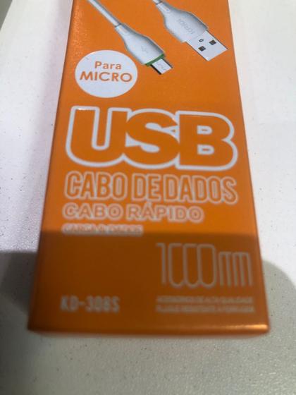 Imagem de Cabo Lightning Usb Carregador Kaidi Para Android V8