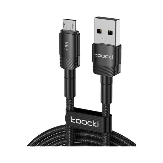 Imagem de Cabo Micro USB de Carregamento Rápido 2.4A (PD/QC) - Compatível com Samsung S6/S7, Redmi Note e Fones de Ouvido