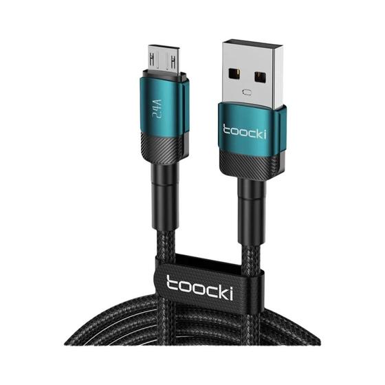 Imagem de Cabo Micro USB de Carregamento Rápido 2.4A (PD/QC) - Compatível com Samsung S6/S7, Redmi Note e Fones de Ouvido