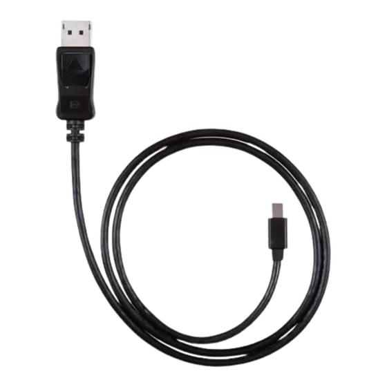 Cabo Mini Displayport X Displayport 3m 3 Metros 4k 144hz Menor preço em Cabo Mini Displayport X Displayport 3m 3 Metros 4k 144hz