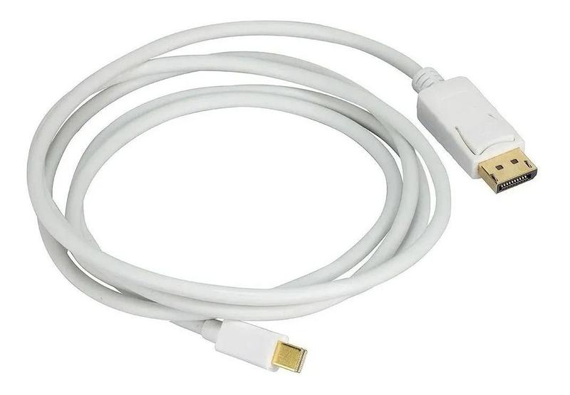 Cabo Mini Displayport X Hdmi 2k 4k Thunderbolt Ultra Hd Mac Menor preço em Cabo Mini Displayport X Hdmi 2k 4k Thunderbolt Ultra Hd Mac