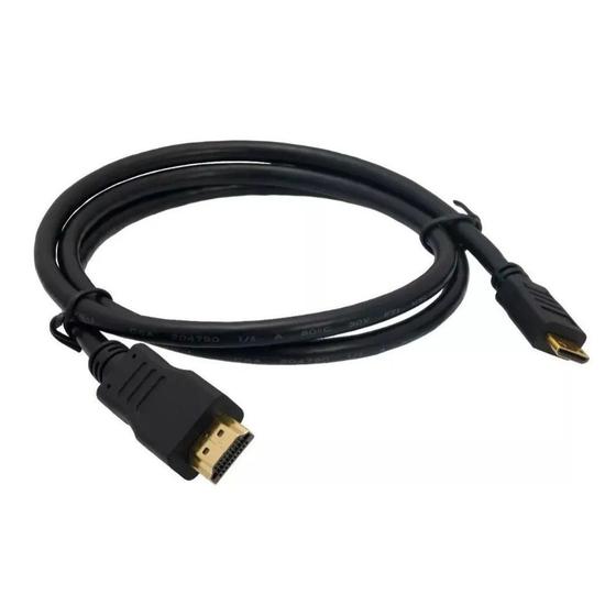 Imagem de Cabo Mini hdmi para Camera Canon SX510 HS S90 Compatível