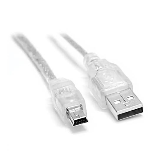 Imagem de Cabo Mini Usb Para USB Macho x Macho 1,2 Metros Câmera e Mais Feasso FCAA-MINI