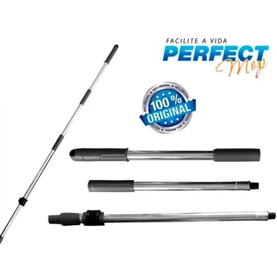 Cabo Mop Perfect Pro 360 Move Esfregão Giratório 1,60 Mts Aço Inox 972375 é boa?
