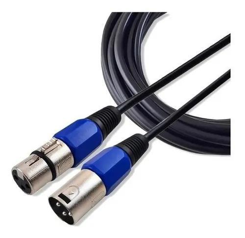 Imagem de Cabo Mxt para Microfone  Balanceado Dmx Xlr Canon  10 Metros 