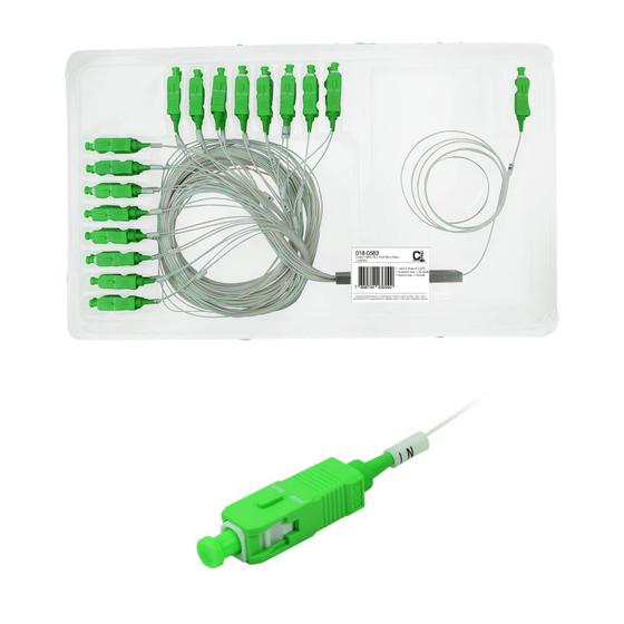 Imagem de Cabo Óptico Com Divisor Plc Splitter 1x32 Sc/apc Homologado
