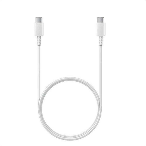 Imagem de Cabo Original Samsung Tipo C+C Duplo S21 Fe/s21+ Plus/s22