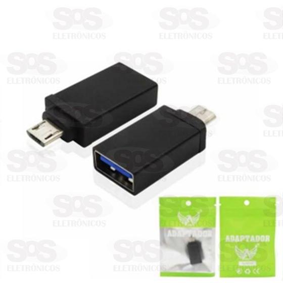 Imagem de Cabo OTG V8 USB altomex AL-30-v8