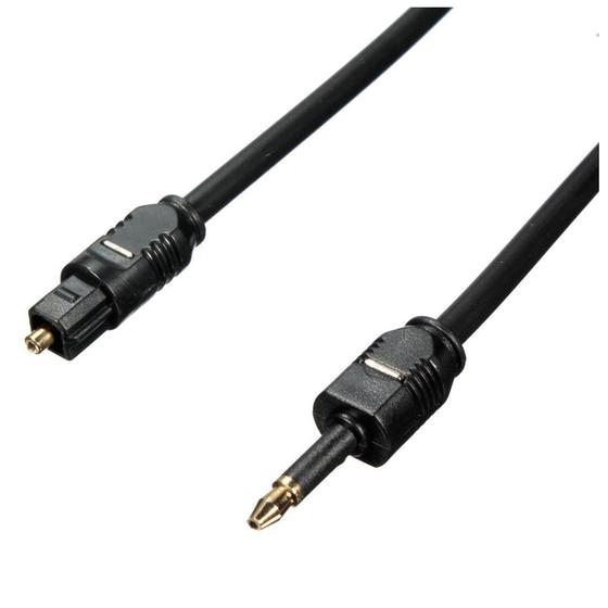 Imagem de Cabo Ótico Digital SRIWEN 2M com Mini Jack 3.5mm
