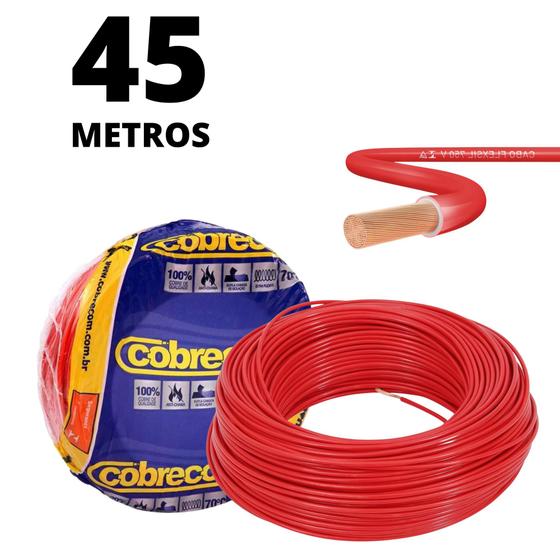Imagem de Cabo P/ Instalação Interna E Tomadas De 6,0mm Com 45 Metros