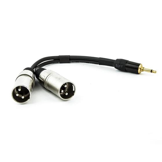 Imagem de Cabo P2 Mono Para 2 Xlr Macho 5 Metros