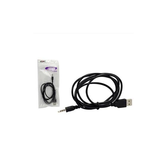 Imagem de Cabo P2 Para Usb Macho 1.50 Mts Global Le-1004 Cb0383