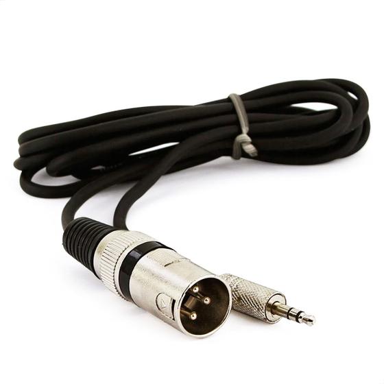 Imagem de Cabo P2 para XLR Macho Estereo - 30 Metros