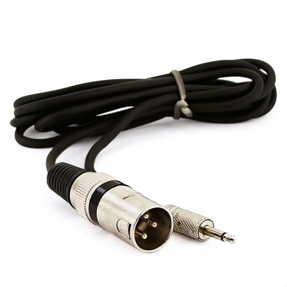 Imagem de Cabo P2 para XLR Macho Mono - 2 Metros
