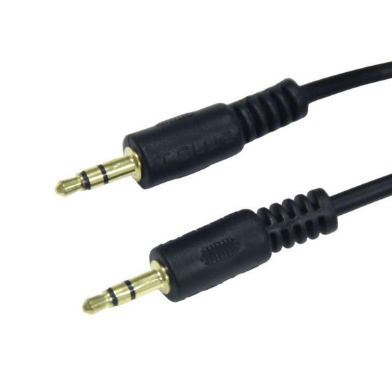 Cabo P2 Stereo M x P2 Stereo M 3,0 Metros Menor preço em Cabo P2 Stereo M x P2 Stereo M 3,0 Metros