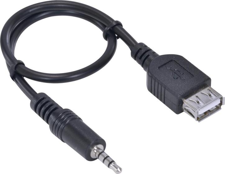 Imagem de Cabo P2 X Usb Fêmea 30 Cm Ps2Usbf-30