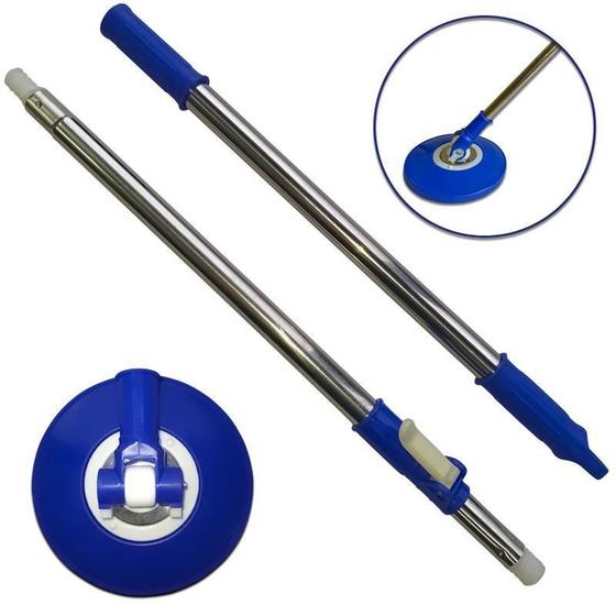 Imagem de Cabo Para Balde Mop Giratório 360 Limpeza Prática Bompack