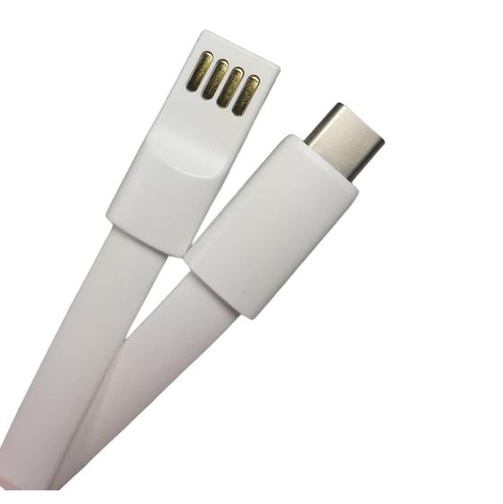 Imagem de Cabo Para Celular Tipo C Usb Oex Branco