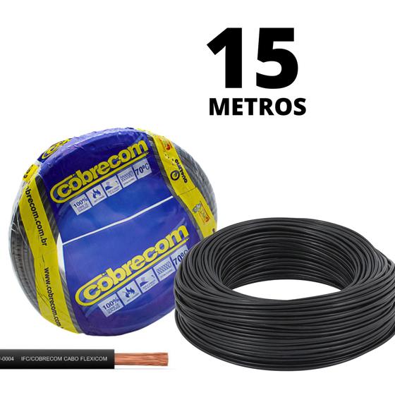 Imagem de Cabo Para Circuitos De Eletrodomesticos 4,0mm De 15 Metros 