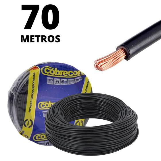 Imagem de Cabo Para Circuitos Simples De Luz/tomadas 2,5mm 70 Metros