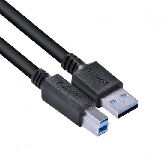 Imagem de Cabo Para Impressora E Hd Externo Usb Para Usb-B3.0 2 Metros