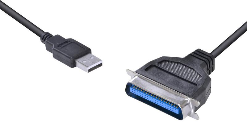 Imagem de Cabo para Impressora USB X Interface Ieee 1284 Paralela 2M U1IEEE1284-2