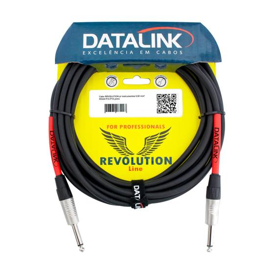 Imagem de Cabo Para Instrumento P10/P10 7m 0,50mm² RI034 REVOLUTION - DATALINK