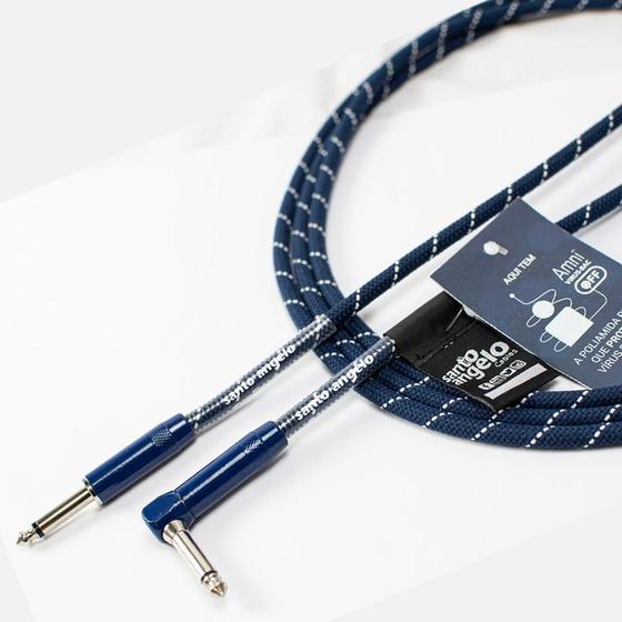 Imagem de Cabo para Instrumentos Premium 4.57 Metros P10/P10L Santo Angelo Linha Haramaki Cable L 15 ft