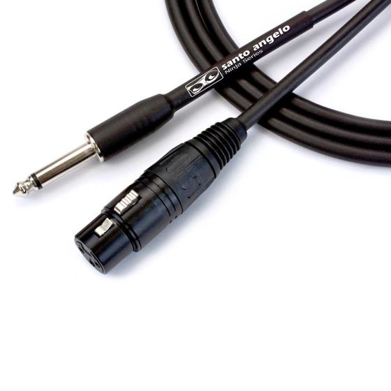 Imagem de Cabo Para Microfone 4,57m XLR/P10 Ninja Santo Angelo