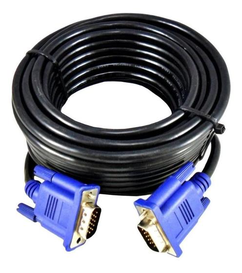 Cabo Para Monitor e Projetor VGA DB15 Com Filtro 5 Metros - DEX - Cabo ...