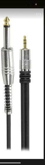 Imagem de Cabo plug p2st x plug p10 mono de 2 metros profissional star cable
