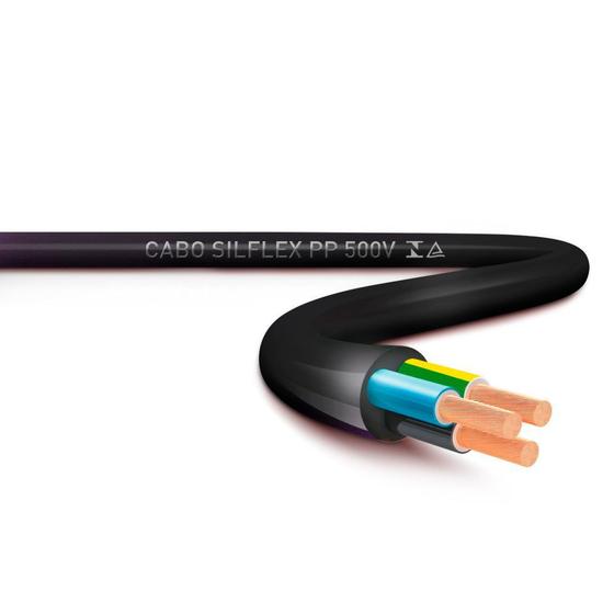 Cabo PP 3x1,0mm 3 Vias 3 Condutores Flexível Com 50 Metros Menor preço em Cabo PP 3x1,0mm 3 Vias 3 Condutores Flexível Com 50 Metros