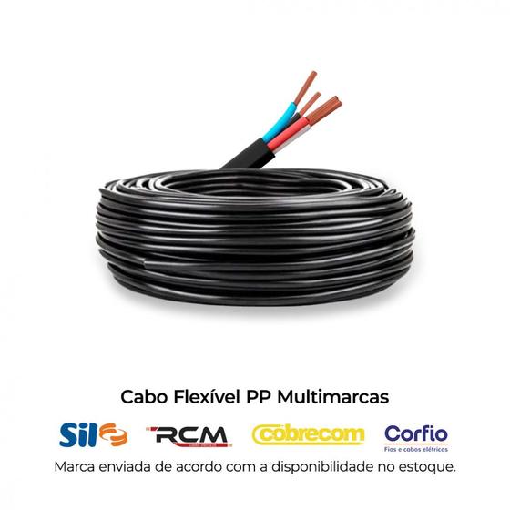 Imagem de Cabo PP Flexível 2 X 2,50Mm 1Kv HEPR Rolo 100 Metros - Multimarcas
