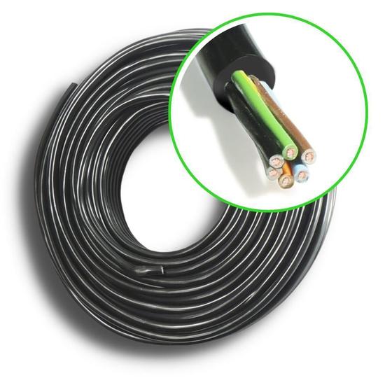 Imagem de Cabo Pp Flexivel 6 Vias ( 6 X 1Mm ) Rolo 25 Mts 100% Cobre