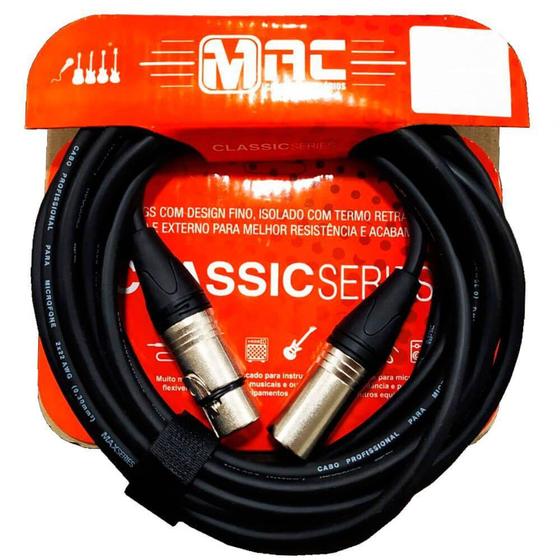 Imagem de Cabo Profissional Mac MC15XB Classic Séries XLR 4,57M