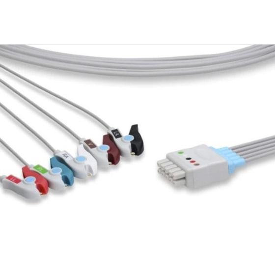 Imagem de Cabo Rabicho ECG compativel com GE Marquette Dash