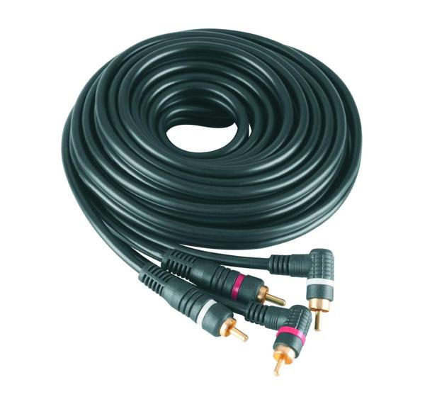 Imagem de Cabo rca kx3 5mt preto 5mm 90