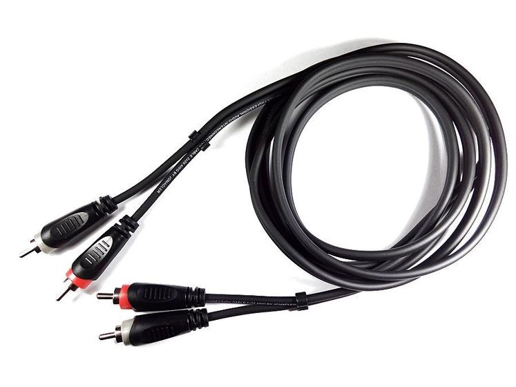 Imagem de Cabo RCA / RCA Áudio Estéreo Custom Line Tiaflex 2 Metros