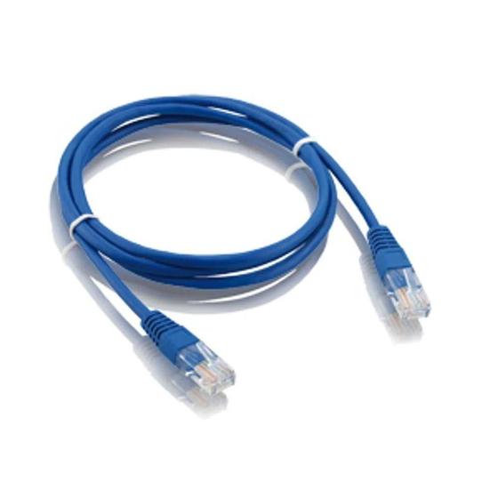 Imagem de Cabo Rede CAT5E 5M 24AWG WI212 Azul - Multilaser