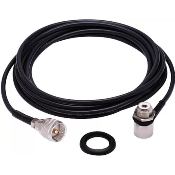 Imagem de Cabo RG58 M-805K Cabo de 5.5M Conector Mini uhf Macho Mini