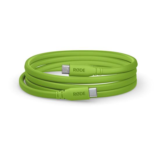 Imagem de Cabo Rode SC17 USB-C para USB-C 1,5 m de alta velocidade verde